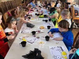 Bal karnawałowy na Zamku w Toszku klas 1b, 1c, 2c